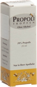 PROPOLI Tropfen 20% ohne Alkohol, 20ml