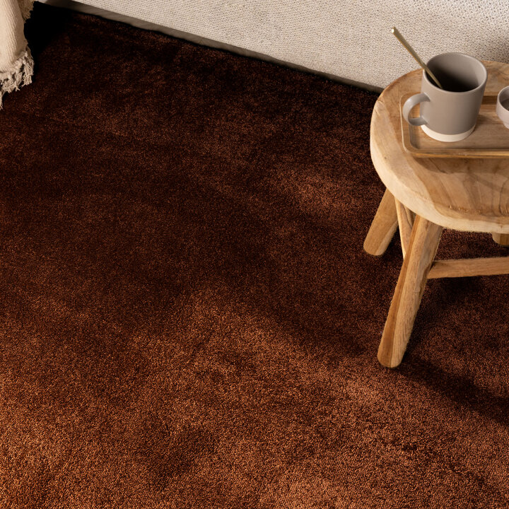Wasbaar vloerkleed - Clean Roest