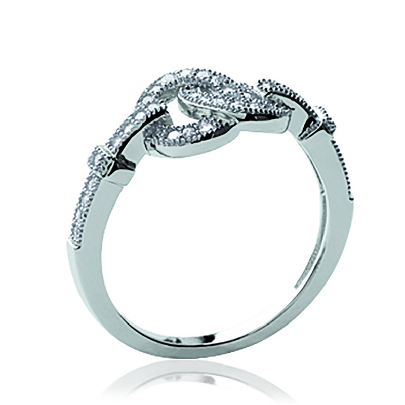 Bague Femme - Argent 925 - Oxyde de zirconium