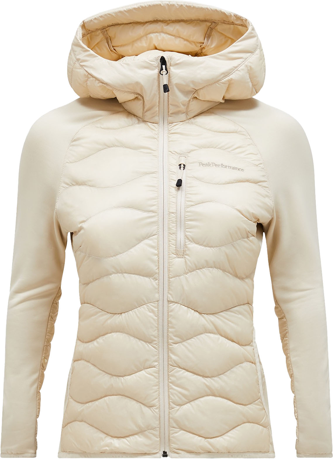 Helium Down Hybrid Hood Dame Sand Fog