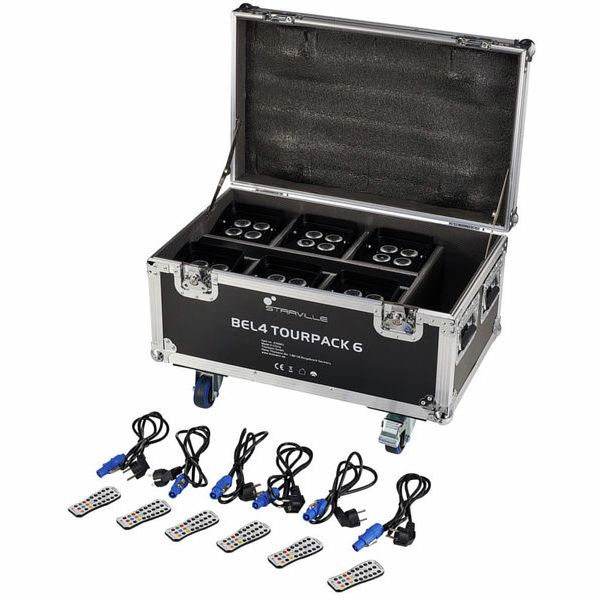 Stairville BEL4 Tourpack 6