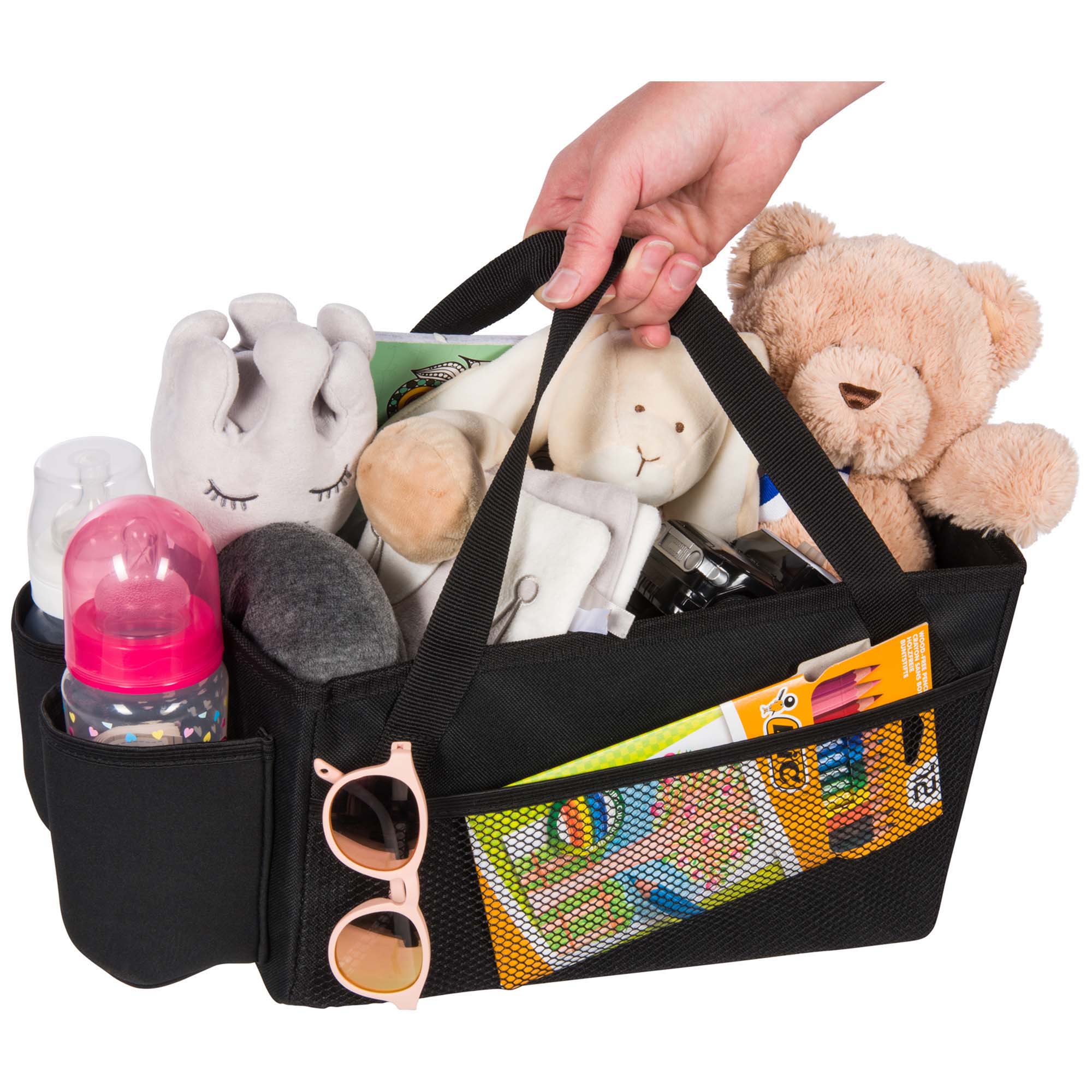Dooky back seat basket Black
