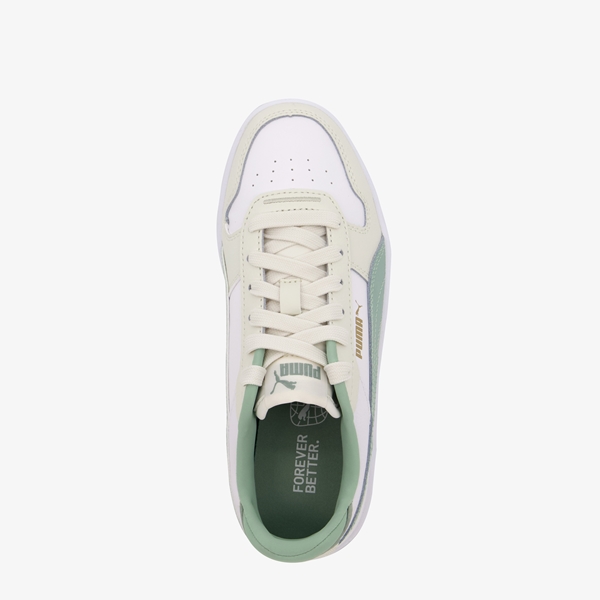 Puma Carina Street kinder sneakers wit/groen