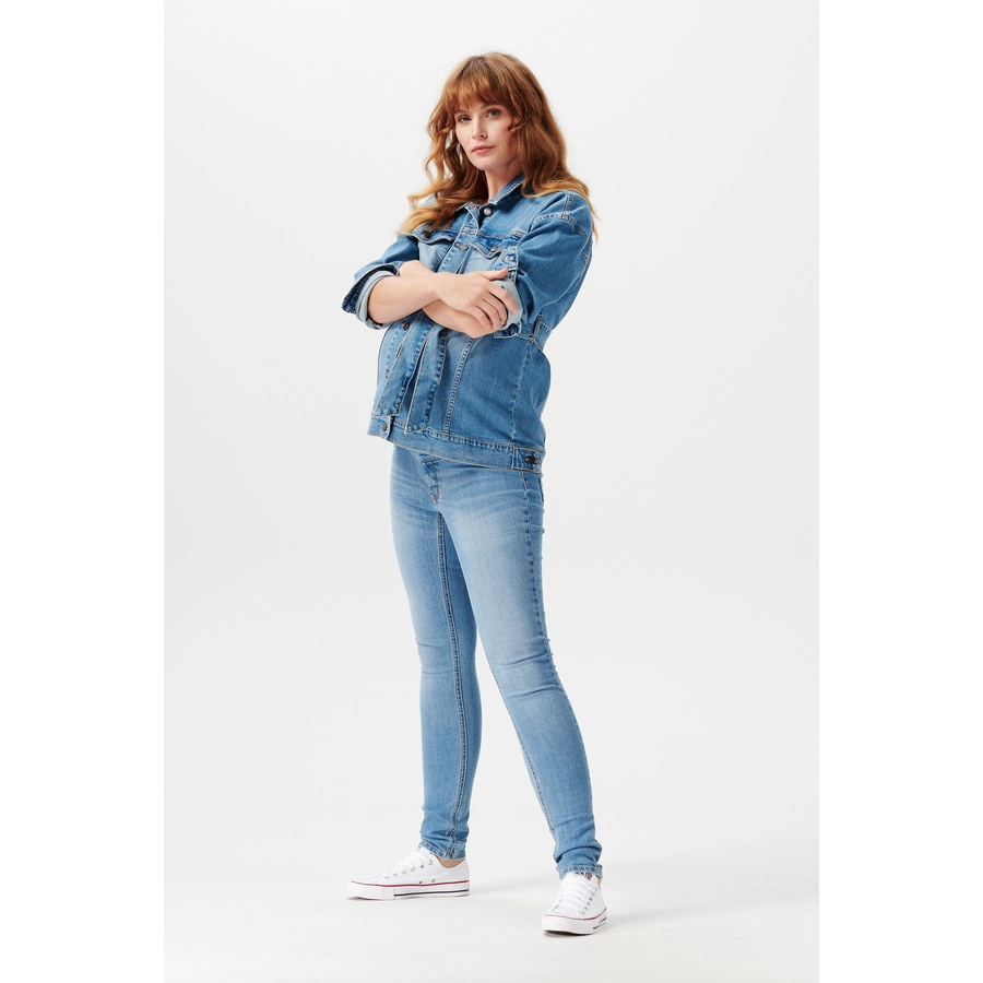 Noppies Umstandsjacke Sommer Budapest Aged Blue