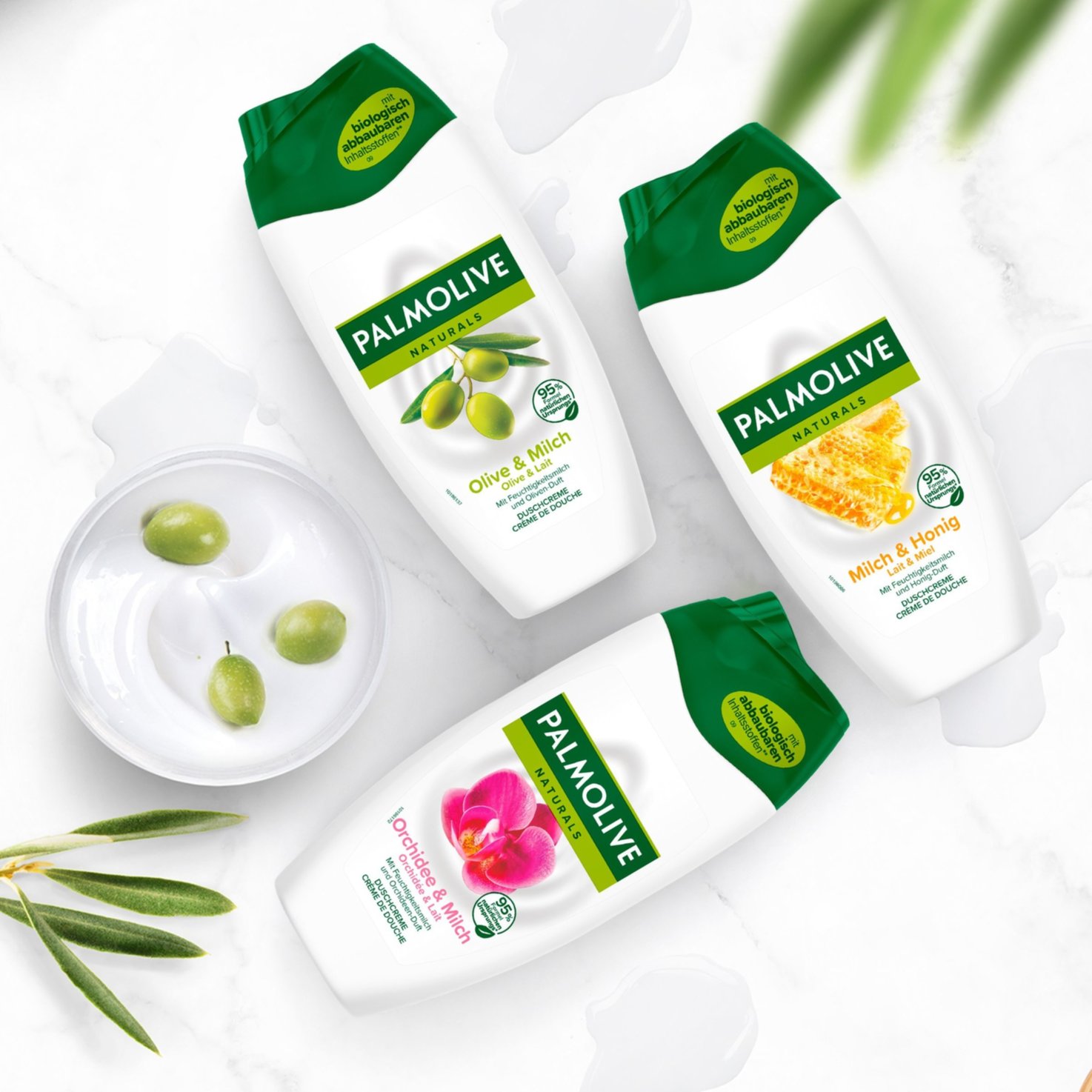 Palmolive Naturals Cremedusch Milch & Honig