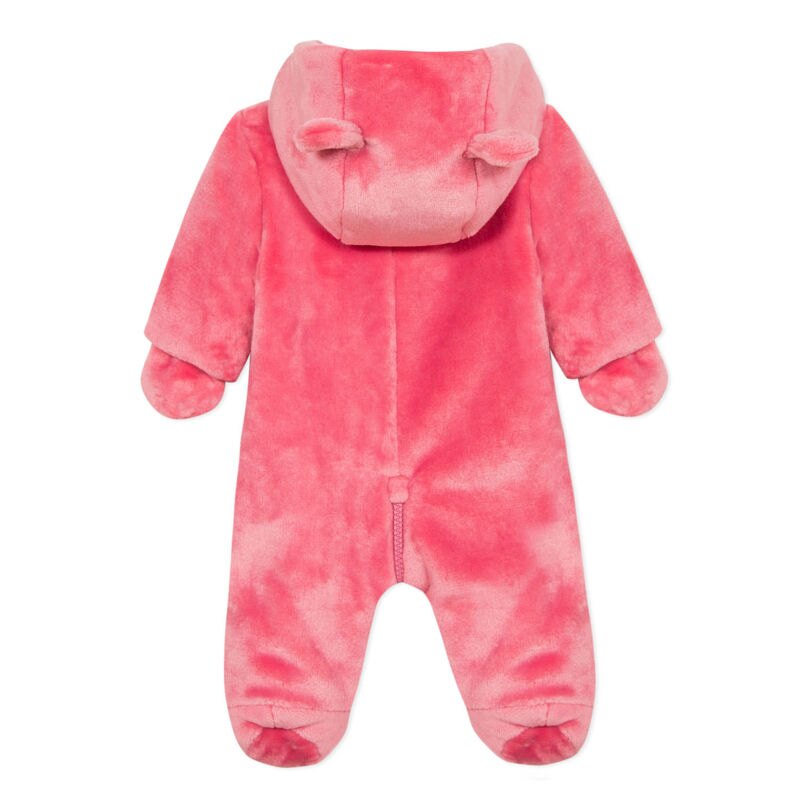 Pilote fausse fourrure rose blush naissance Absorba Aucune nuance