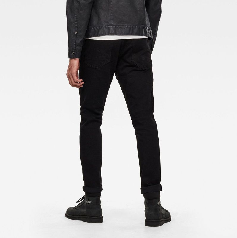 G-Star - 3301 Regular Tapered Jeans - Zwart - Heren