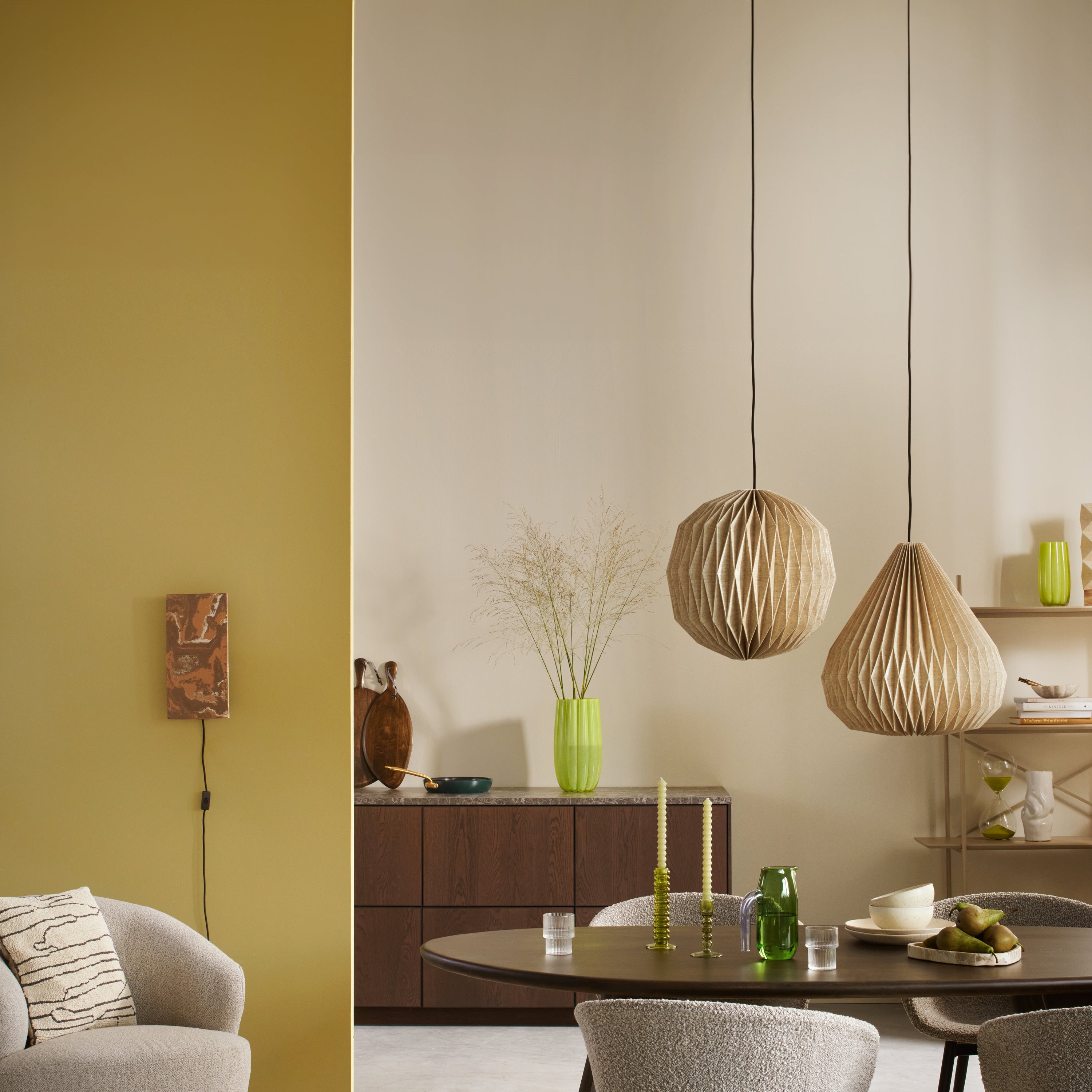 by fonQ Linen Hanglamp Ã 40 cm - Rond
