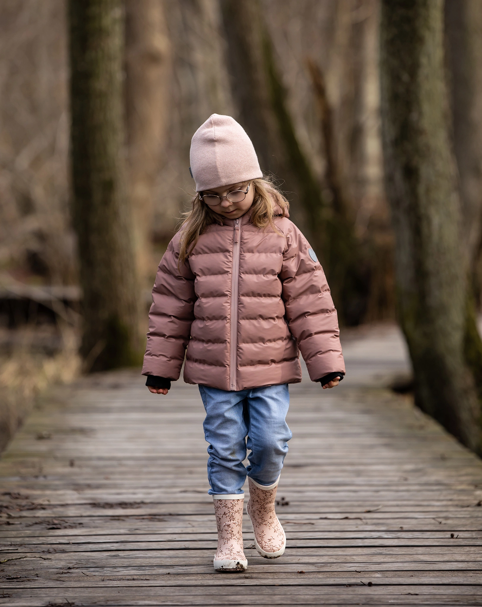 Steppjacke SASHA in burlwood