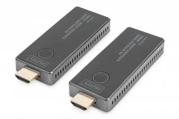 DIGITUS - Sender og modtager - video/audio ekspander - Wi-Fi 5, 802.11b/g/n - op til 30 m