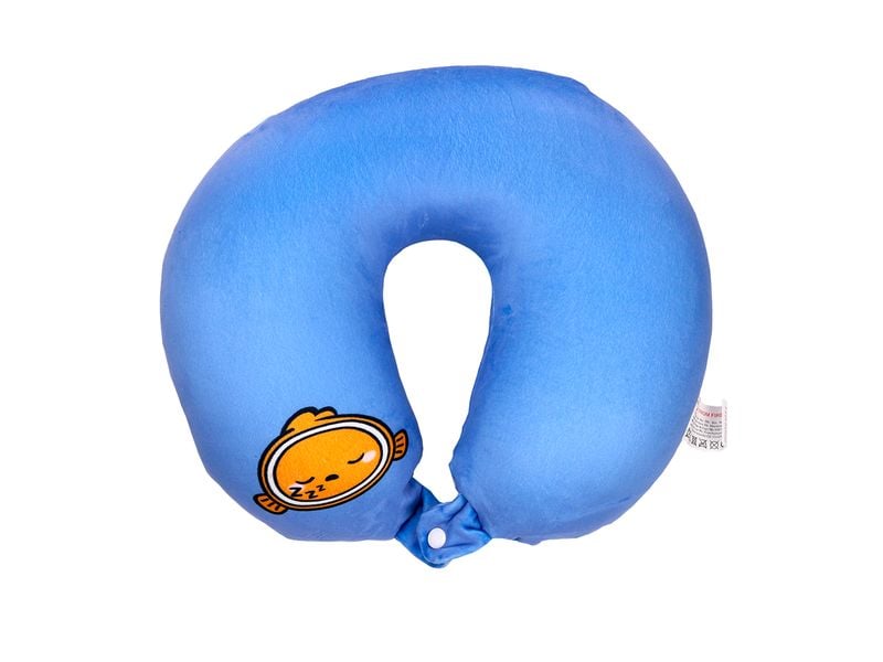 Sombo Reisekissen Plüsch 2 in 1 Clownfisch Plüsch Memory Foam Reisekissen
