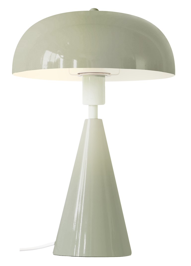 Odessa bordlampe Lys grønn med metall skjerm