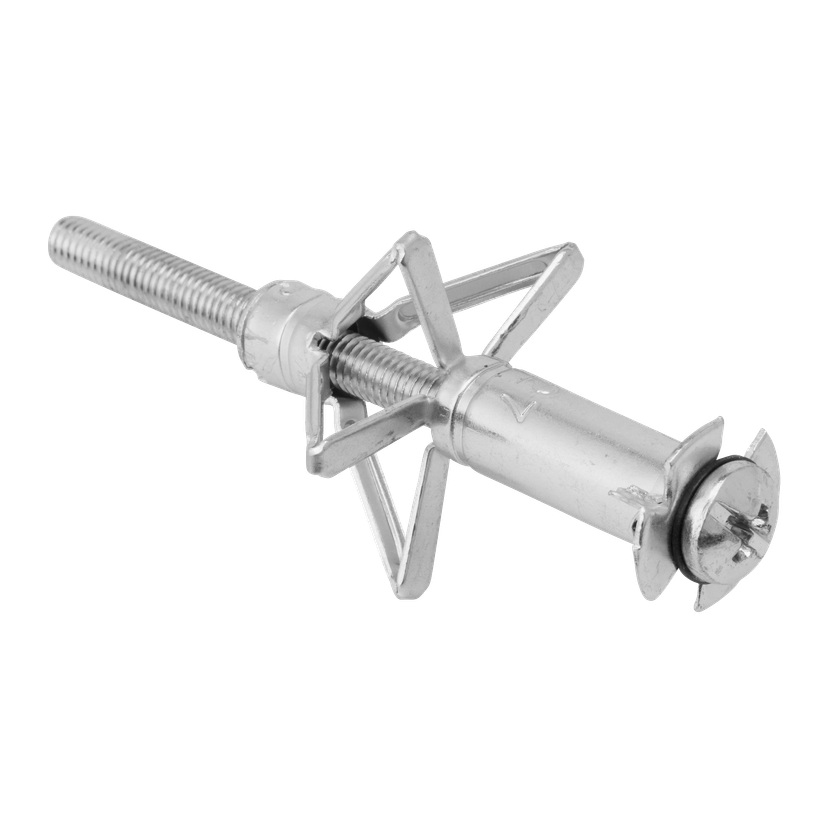 Ekspansjonsplugger i metall for dobbel gips 10-pk M5 65xØ9 mm