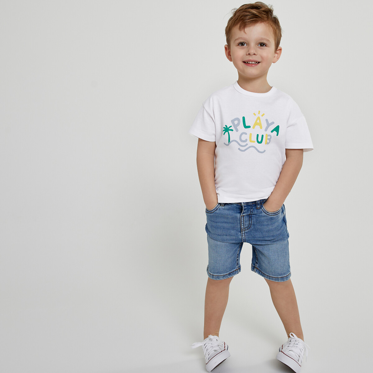 COLEÇÃO LA REDOUTE<br>Conjunto de 4 camisetas de manga curta