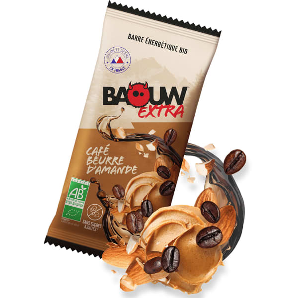 Barres énergétiques BAOUW BARRE EXTRA BIO CAFÉ UNI