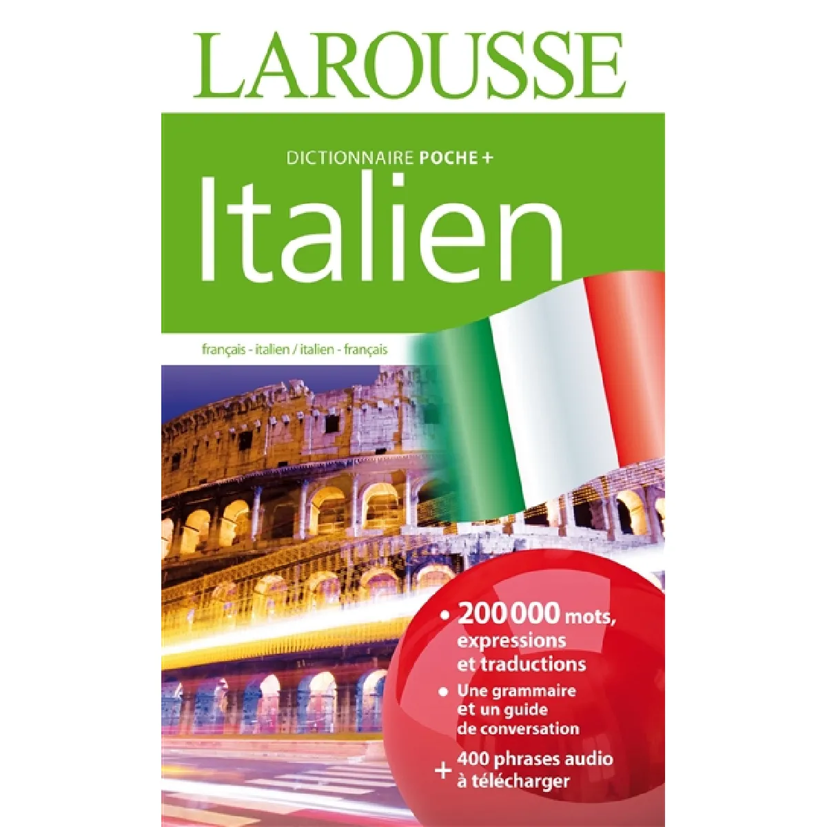 Italien, dictionnaire de poche plus : français-italien, italien-français · Occasion