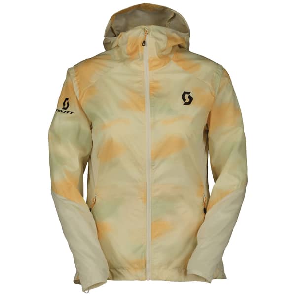Veste trail SCOTT JACKET W'S EXPLORAIR LIGHT WINDBREAKER SOFT SOFT YELLOW/MELON ORANGE