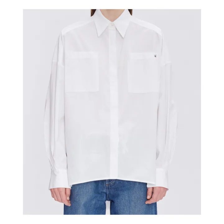 A.P.C. Collaboration A.P.C. x Natacha Ramsay Levi - Chemise Warvol F Coton Bio | Blanc