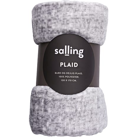 Salling coral fleece plaid - melange