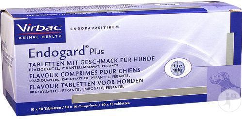 Virbac - Endogard Plus - Ontwormingsmiddel - Geschikt voor Kleine en Middelgrote Hond