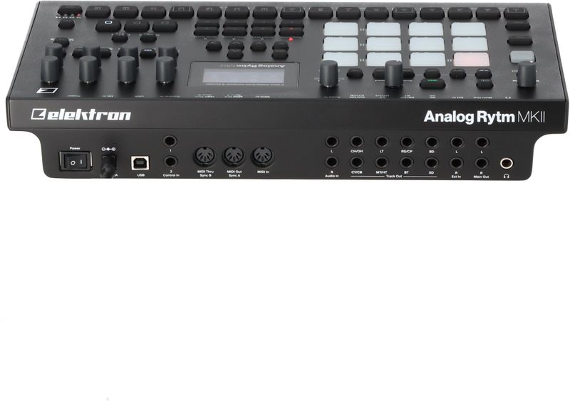 Elektron - Analog Rytm MKII - Drumcomputer - Zwart