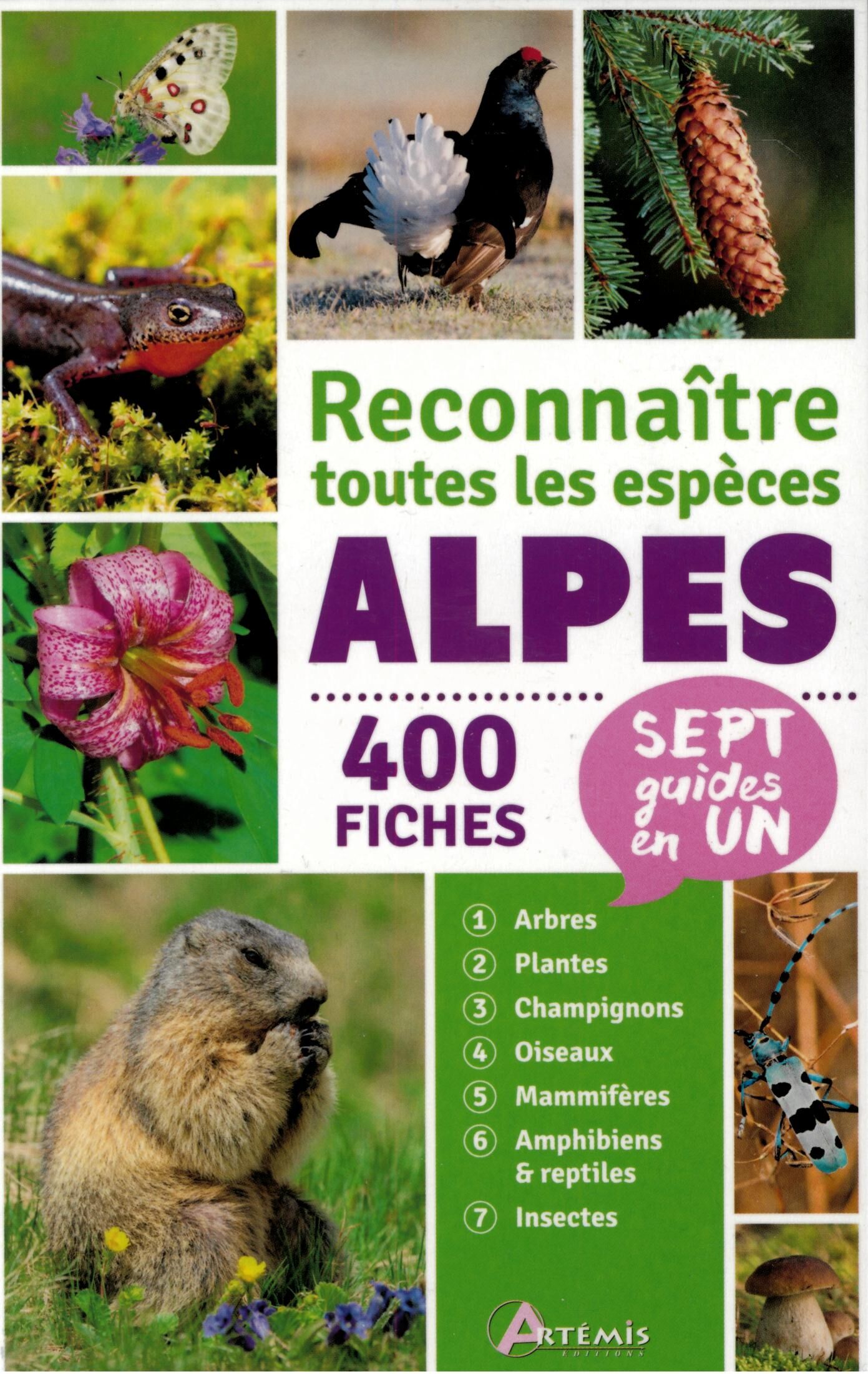 ARTEMIS - RECONNAITRE TOUTES LES ESPECES ALPES