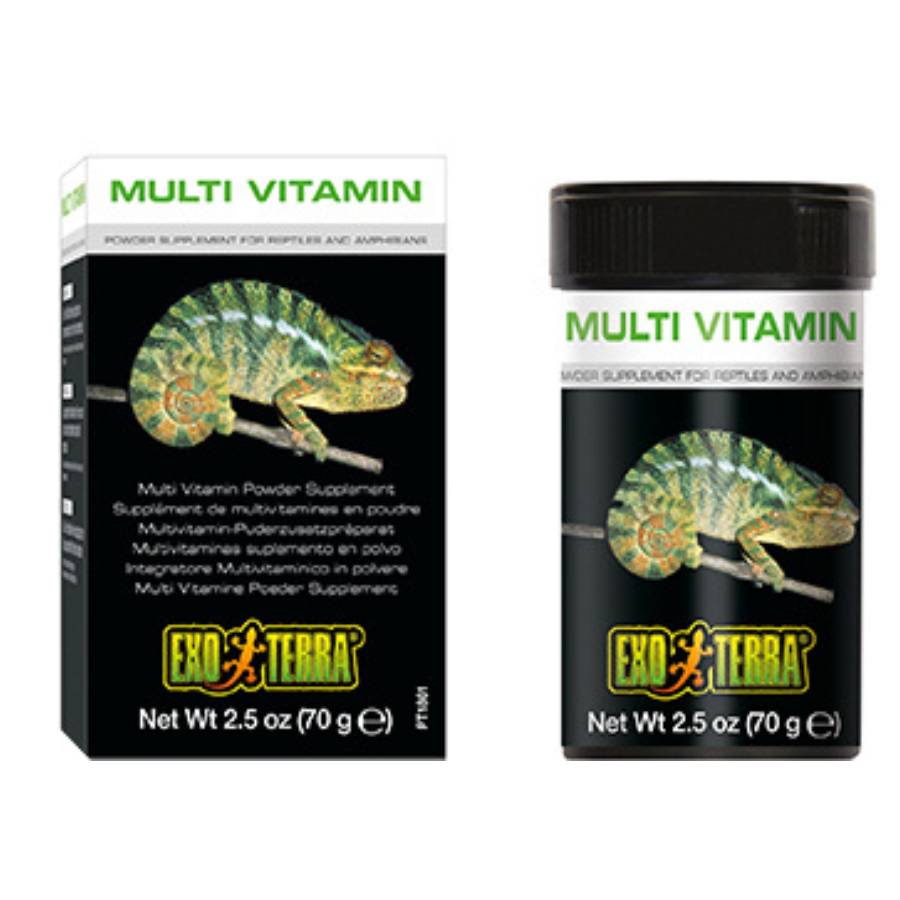 Suplemento multivitamínico para répteis Exoterra