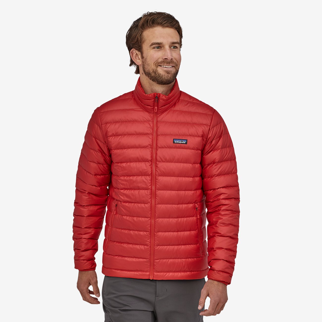 Down Sweater Herre FRF/Fire