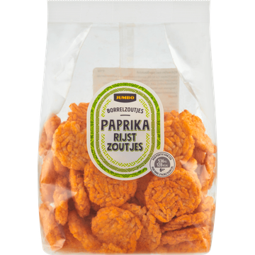 Jumbo Borrelzoutjes Paprika Rijstzoutjes 125 g