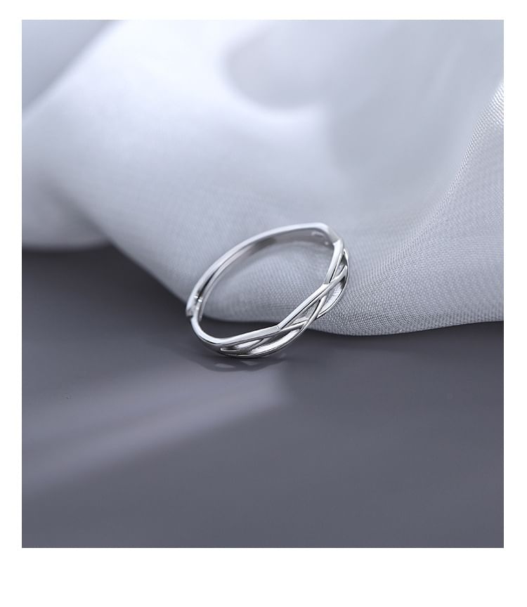 pexrl sieraden - Open ring met uitsparing