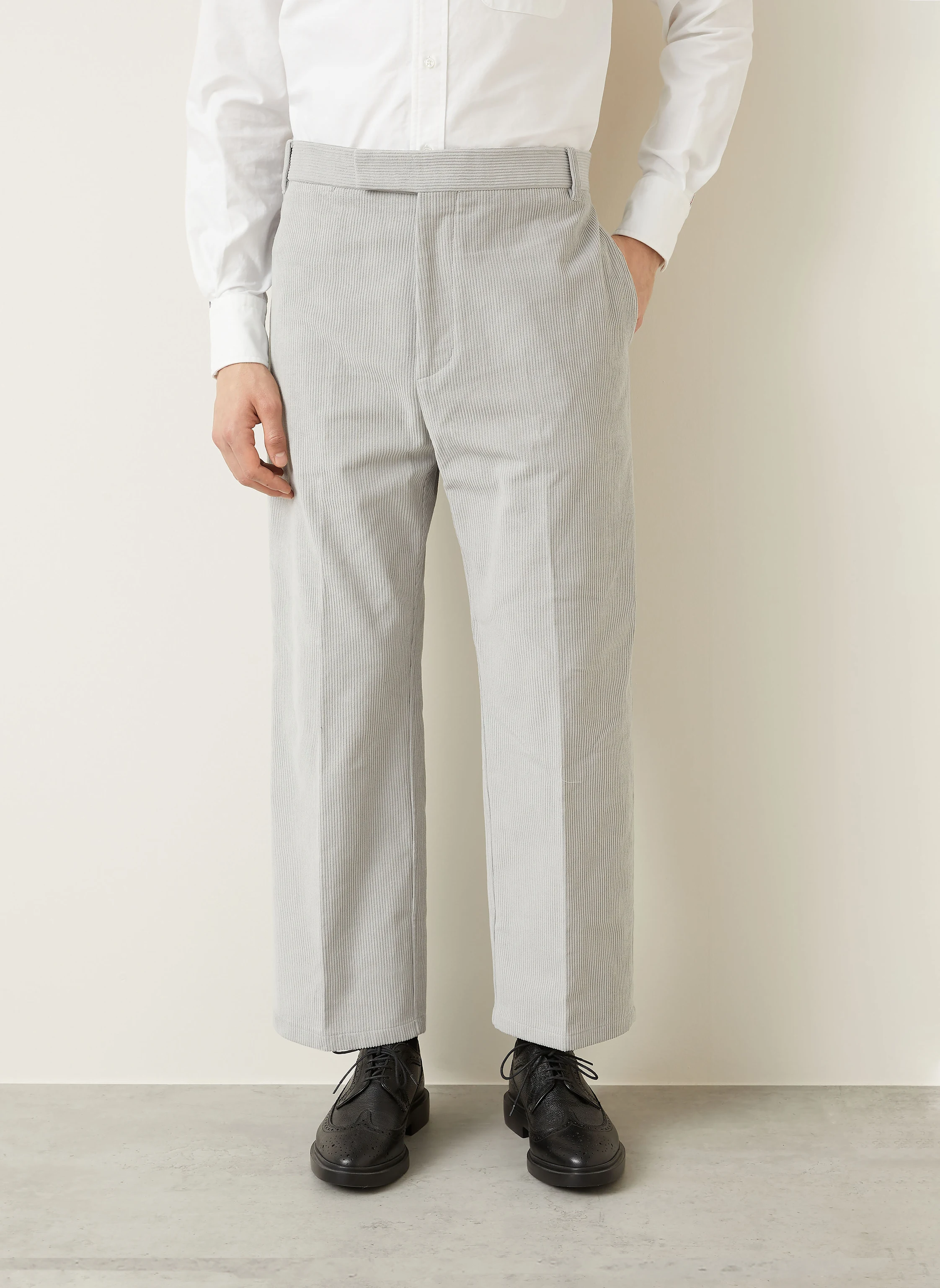 THOM BROWNE. Anzughose Regular Fit aus Cord