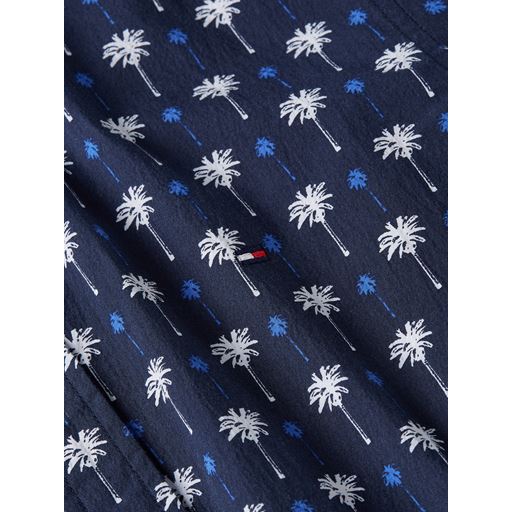 Tommy Hilfiger Mini Palm Print Skjorte, Desert Sky/Multi, XL