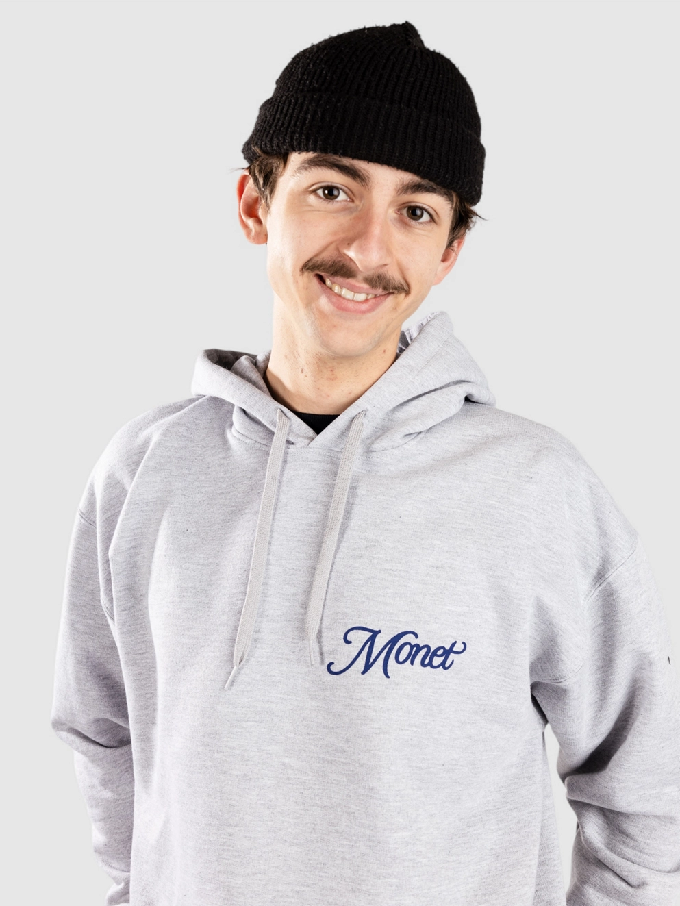Monet Skateboards Old Money Hoodie ash