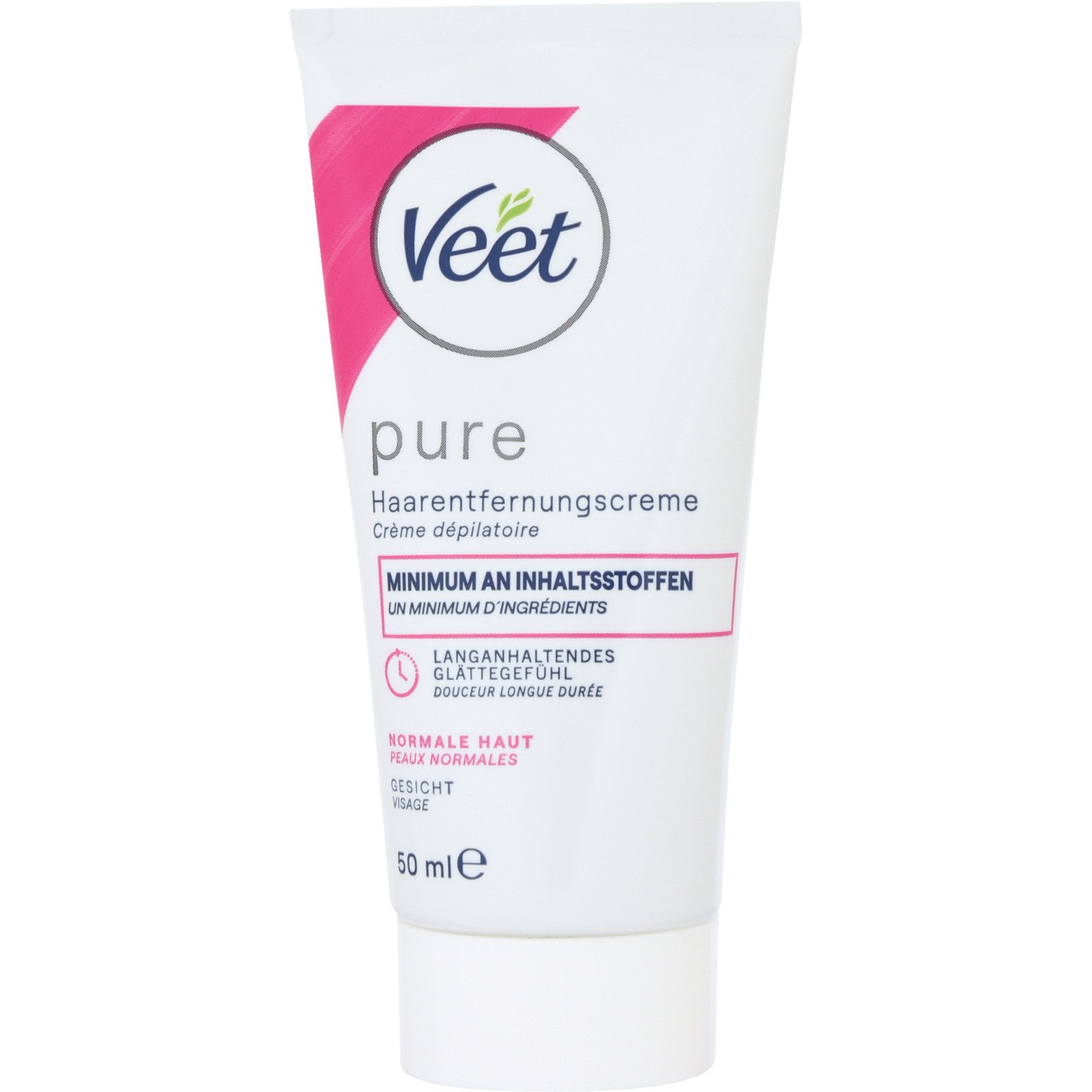 Veet Pure Gesichtshaarentfernungscreme-Set 2er-Pack