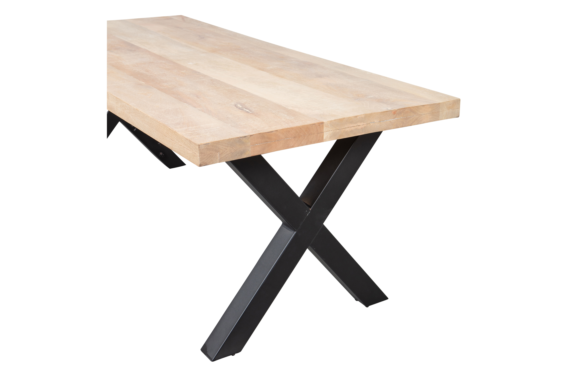 WOOOD eettafel Tablo mangohout 180x90 Alkmaar poot