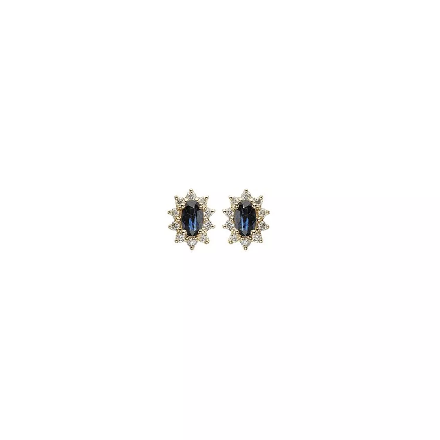 Scrouples Diana Roset Øreringe 14 kt. Guld 0,20 ct. 14425