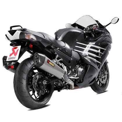 Silencieux Akrapovic Titane embout carbone