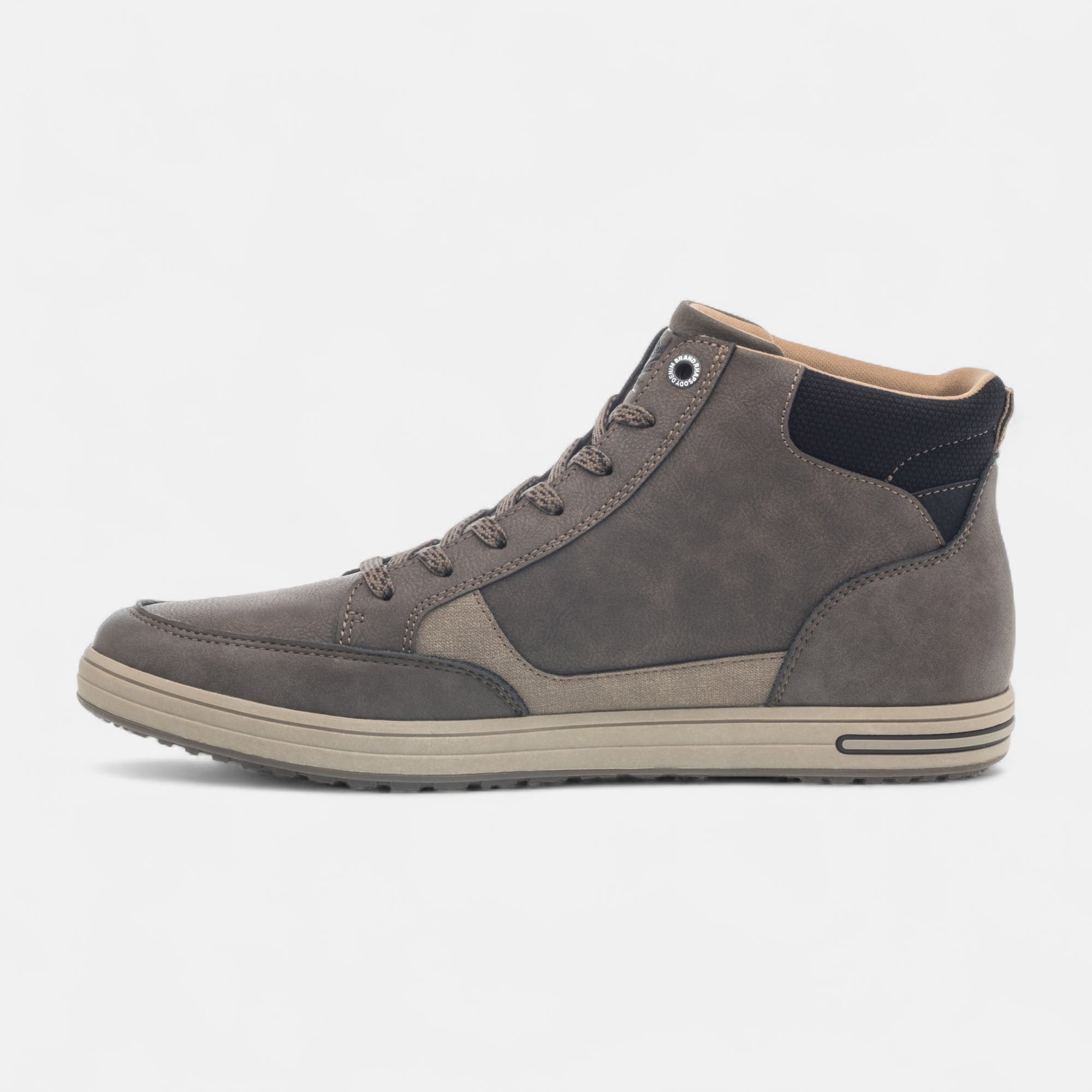 Baskets hautes Homme taupe