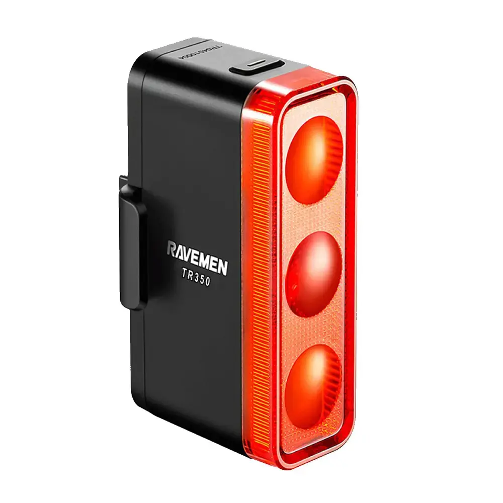 Ravemen TR350 Achterlicht Zwart
