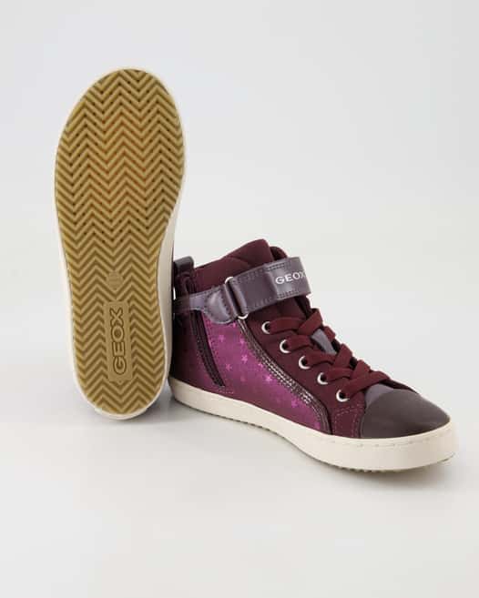 Geox Kalispera Girl Sneaker in Bordeaux