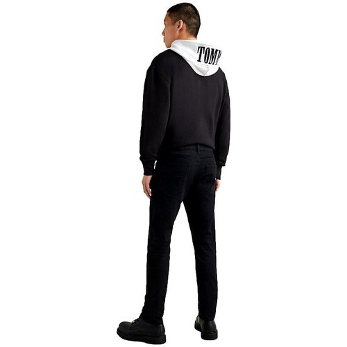 Tommy Jeans - VAQUEROS AJUSTADOS HOMBRE DM0DM09559 Negro