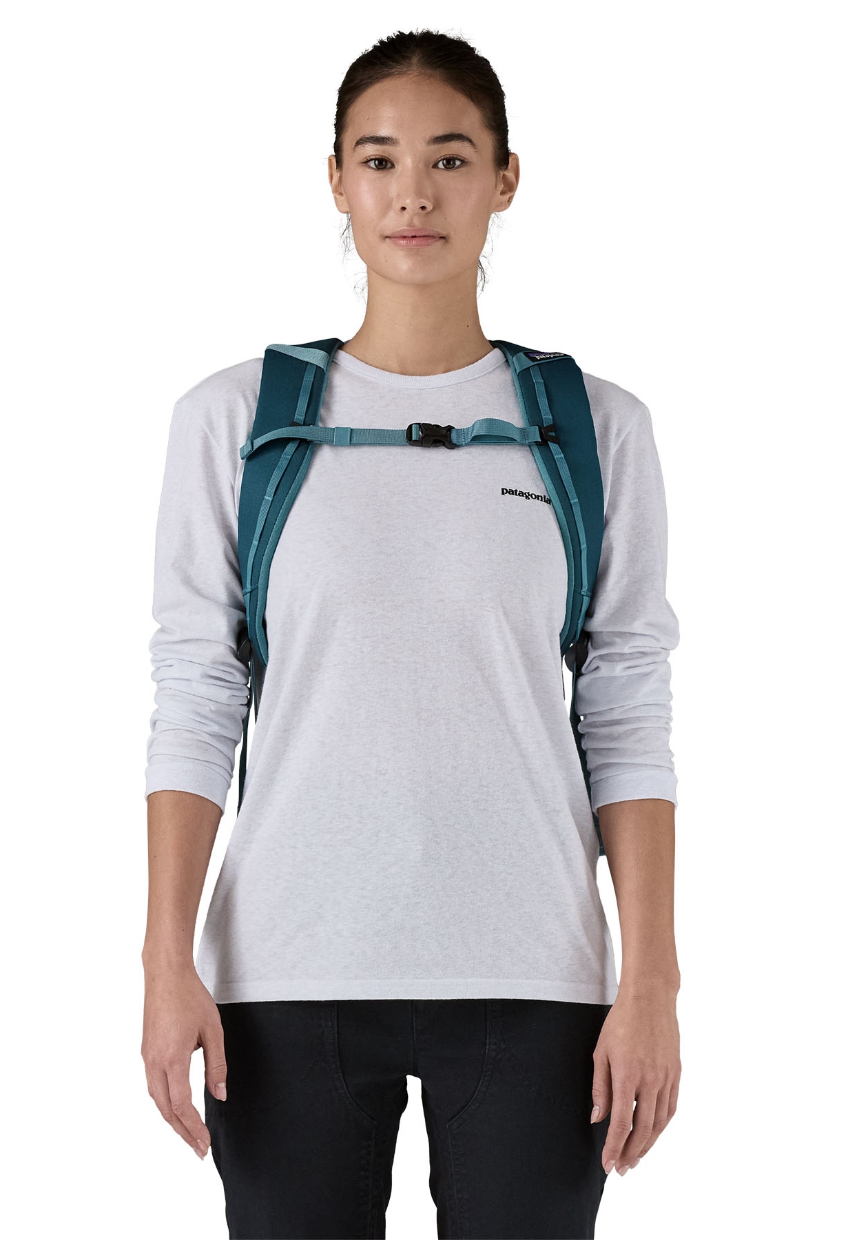 Patagonia Rucksack Black Hole Pack 25L Tidal Teal Luminous Pink
