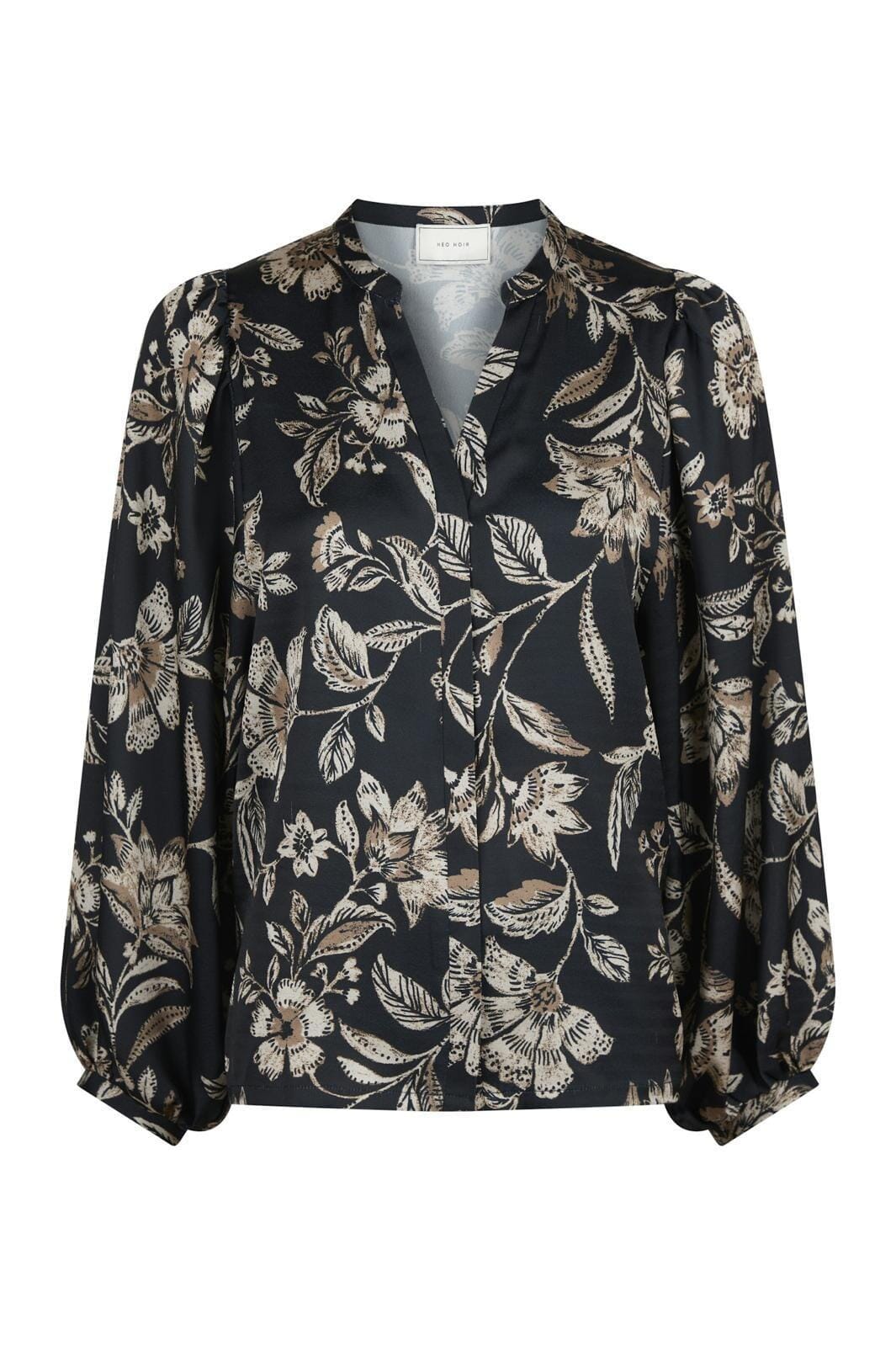 Neo Noir Nani Canvas Flower Blouse