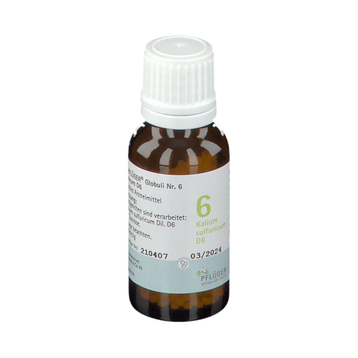 BIOCHEMIE PFLÜGER® Nr. 6 Kalium sulfuricum D 6