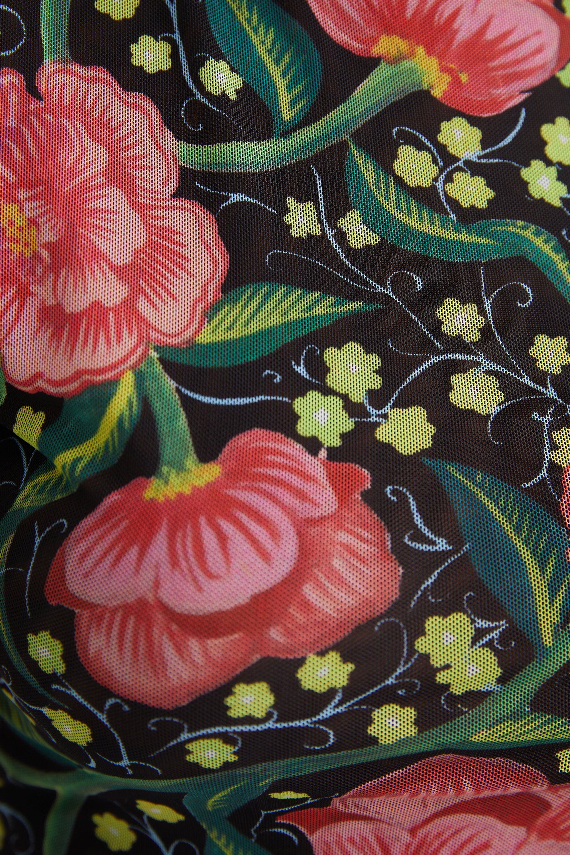 Corpo esguio floral