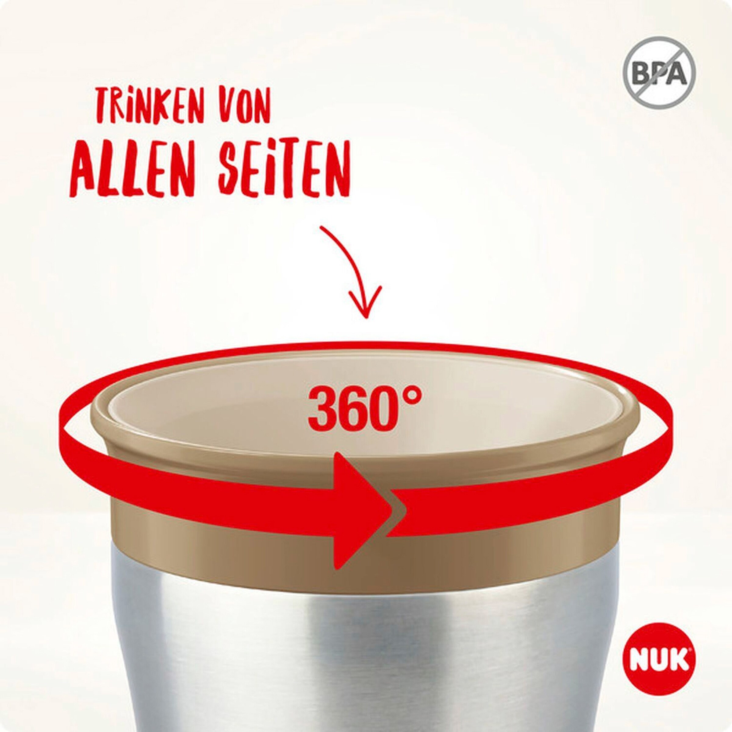 NUK Thermobecher Magic Cup 230ml