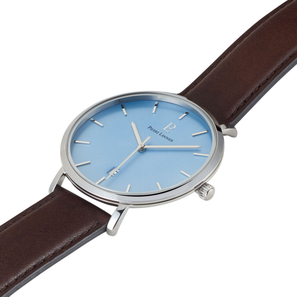 Montre Pierre Lannier Collection Echo Bleu