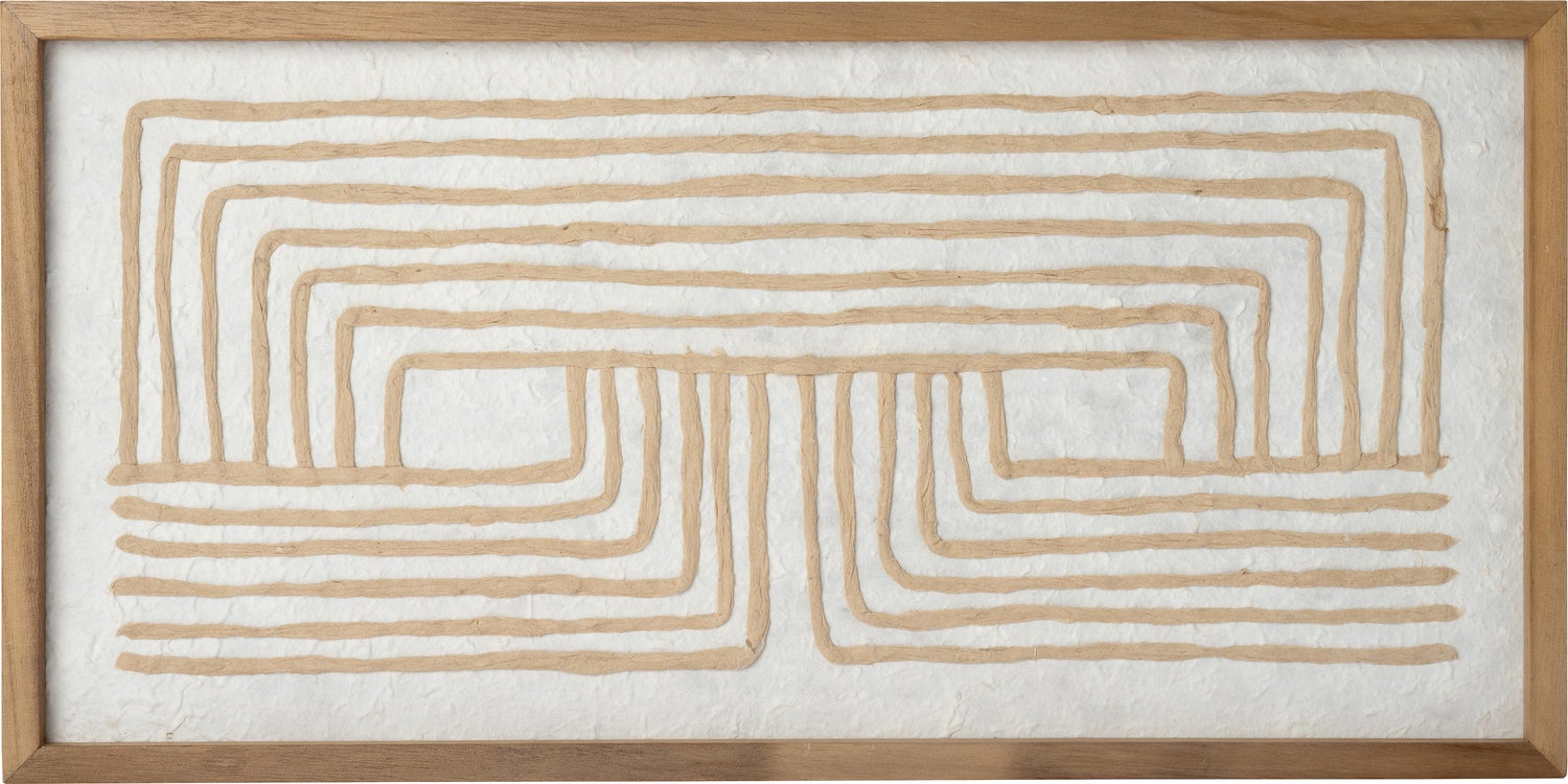 Intratuin schilderij Vin abstract 30 x 60 x 2,3 cm