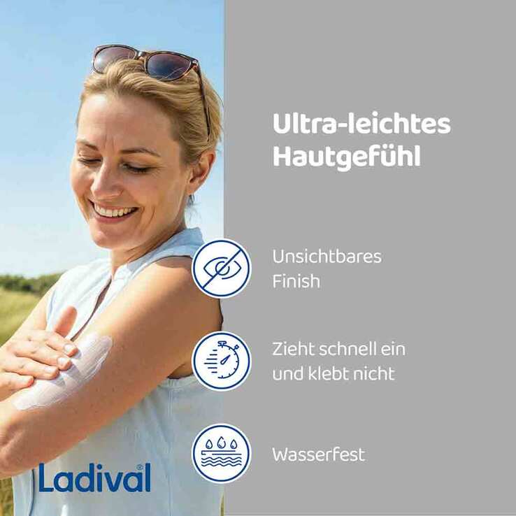 Ladival trockene Haut Sonnenschutz-Lotion LSF 50 + , 200 ml