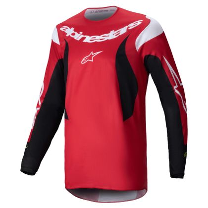 Maillot cross Alpinestars FLUID - HAUL 2025 - Rouge / Noir